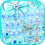 Blue Paris Butterfly Keyboard  3.0
