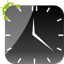 Crystal Black Clock Widget 1.7