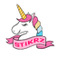 STIKRZ - Unicorn Sticker Pack  1.9