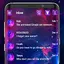 Neon led SMS Messenger theme 5.0.26