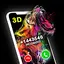 3D Call Screen & Caller theme 10.0
