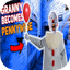 Scary Clown Granny Pennywise 1050.0