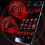 Red Black Launcher Theme 5.1