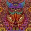 Coloring Owl:Paint Color Cases