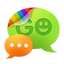 GO SMS Pro simple dark theme 1.0
