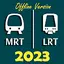 Singapore MRT LRT Map 2023 400
