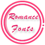 Romance Fonts 2.9