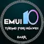 Dark Emui 10 Theme for Huawei 6.4