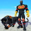 Black Flying Panther SuperHero 1.20