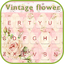 Vintage Flower Keyboard Theme 31.0