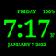 Digital Clock Live Wallpaper-7