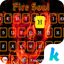 Fire Soul Skull Keyboard Theme 19.0