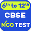 CBSE MCQ Test 1.13