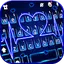 Neon Blue Heartbeat Keyboard T 8.7.1_0621