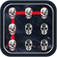Skull Pattern Lock Screen 1.0.4