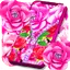 Zipper diamond flower lock scr 7.6