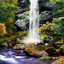 3D Autumn Waterfall Wallpaper 1.0.8