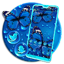 Blue Butterfly Launcher Theme 2.8