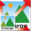 Enlarge & Correct Image 2.5