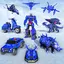 Rhino Robot Car Transform Game 2.3