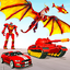 Police  Dragon Robot Car War 2.5