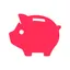 Piggy Bank Widget - Savings