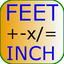 Feet Inch Calculator Free 2.00.001
