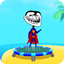 Trampoline Backflip - Diving Madness Man Games 1.8