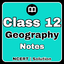 Class 12 Geography Notes & MCQ 12