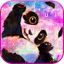 Galaxy Cute Panda Keyboard The 1.0