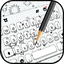 Doodle Sms Keyboard Theme 1.0