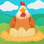 Hold My Egg - Hen Eggs Game