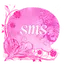 Pink Flowers Theme GO SMS Pro 3.6