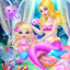 Mermaid Newborn Baby Care Nurse 1.3