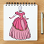 How to Draw Dress Step by Step 1.4