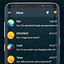 Dark SMS Messenger Theme 5.0.52