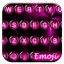 Emoji Keyboard Spheres Pink 100
