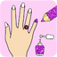 Fashion Nail Coloring Pages