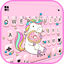 Pink Unicorn Donut Keyboard Th 8.7.1_0619