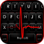 Red Heartbeat Live Keyboard Ba
