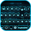 Electric Blue Keyboard Backgro 475.0