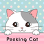 Peeking Cat Theme +HOME 1.0.1