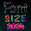 Change Font Size 1.6.4