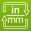 Inches to mm converter 1.2.1