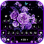 Purple Rose Bouquet Background 8.7.1_0619