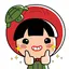 Ang Ku Kueh Girl WA Stickers 5.5