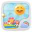 Cute Garden GO Weather Live BG 1.2