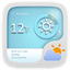 Blue Gear Theme GO Weather EX 1.1